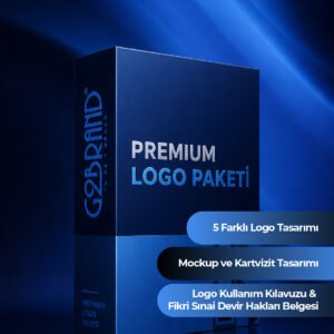 Premium Logo Paketi | Logo Kullanım Kılavuzlu Profesyonel Logo Tasarımı