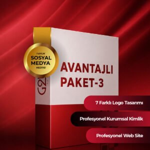 Avantajlı Paket-3 | Logo, Profesyonel Kurumsal Kimlik ve Web Sitesi
