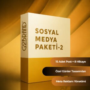 Sosyal Medya Paketi-2 | Popüler Sosyal Medya Yönetimi Paket